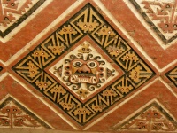 Wall paintings - External walls of the northern palace -  Huaca de la Luna
